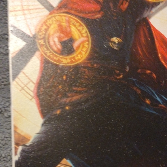 Marvel Doctor Strange Art with Red and Gold Accents - Picture 4 of 10
